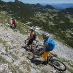 Alpines Risikomanagement beim Mountainbiken